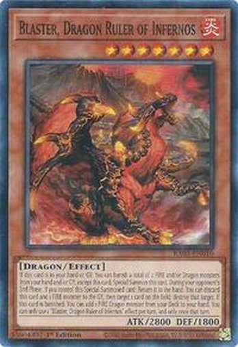 Blaster, Dragon Ruler of Infernos • RA03-EN010 • SR