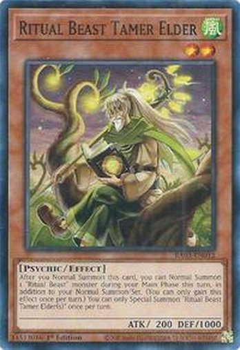 Ritual Beast Tamer Elder • RA03-EN012 • SR