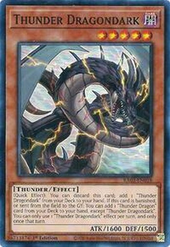 Thunder Dragondark • RA03-EN018 • SR