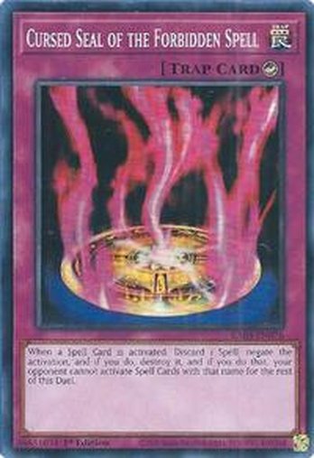 Cursed Seal of the Forbidden Spell • RA03-EN076 • SR