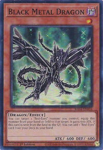 Black Metal Dragon • RA04-EN016 • SR