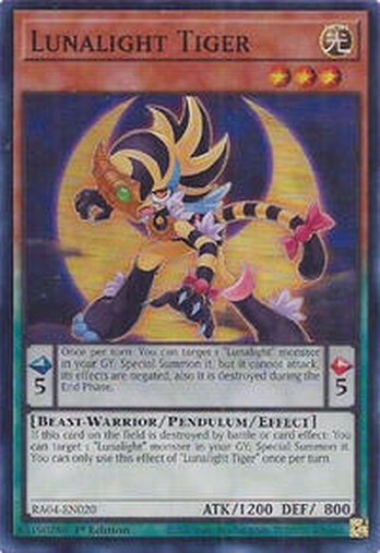 Lunalight Tiger • RA04-EN020 • SR