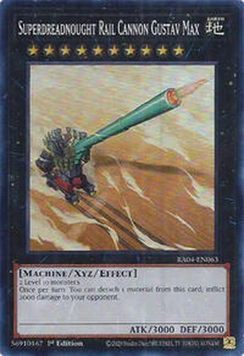 Superdreadnought Rail Cannon Gustav Max • RA04-EN063 • SR