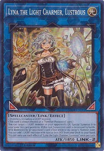 Lyna the Light Charmer, Lustrous • RA04-EN081 • SR