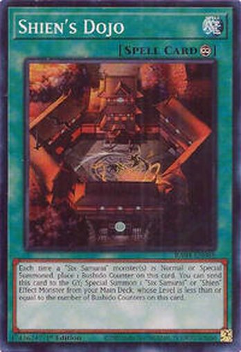 Shien's Dojo • RA04-EN088 • SR