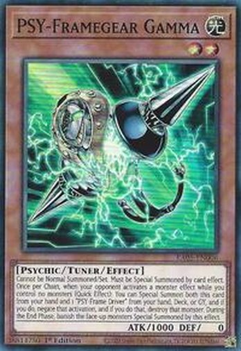 PSY-Framegear Gamma • RA05-EN006 • SR