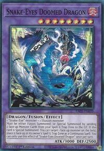 Snake-Eyes Doomed Dragon • RA05-EN039 • SR