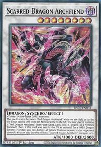 Scarred Dragon Archfiend • RA05-EN044 • SR