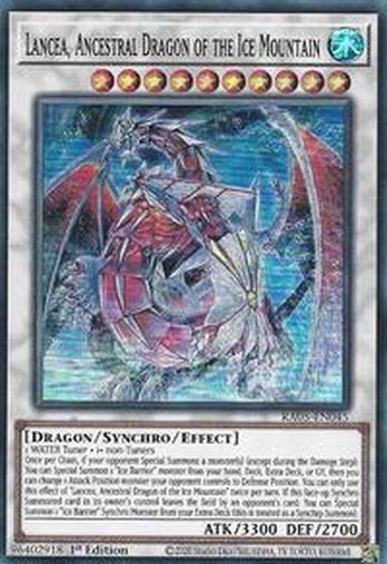 Lancea, Ancestral Dragon of the Ice Mountain • RA05-EN045 • SR