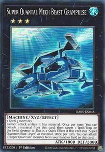 Super Quantal Mech Beast Grampulse • RA05-EN048 • SR