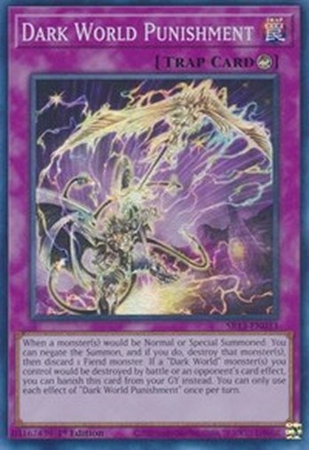 Dark World Punishment • SR13-EN033 • SR