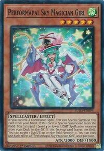 Performapal Sky Magician Girl • SUDA-EN099 • SR