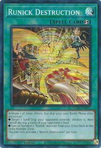 Runick Destruction • TAMA-EN031 • SR