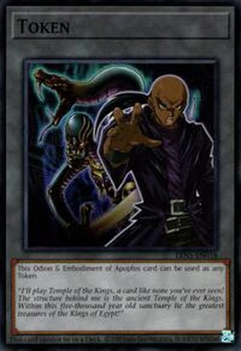 Token: Odion & Embodiment of Apophis • TKN5-EN018 • SR • Sellada