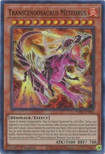 Transcendosaurus Meteorus • WISU-EN002 • SR