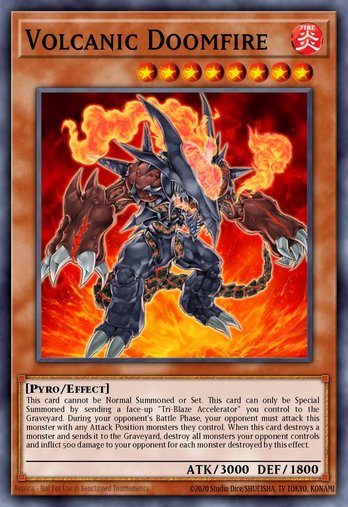 Volcanic Doomfire • FOTB-EN008 • UTR
