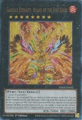 Garunix Eternity, Hyang of the Fire Kings • RA05-EN052 • UTR