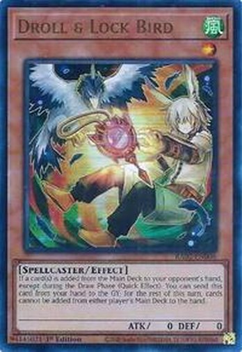 Droll & Lock Bird (Alternate Art) • RA02-EN006 • UR