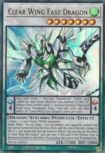Clear Wing Fast Dragon • DUDE-EN011 • UR