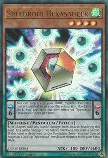 Speedroid Hexasaucer • DUOV-EN035 • UR