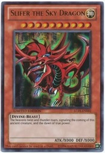 Slifer the Sky Dragon • LC01-EN002 • UR