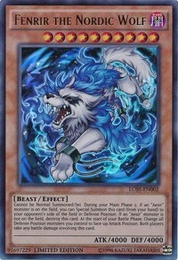 Fenrir the Nordic Wolf • LC05-EN002 • UR