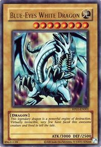 Blue-Eyes White Dragon • RP01-EN001 • UR • 2024 Reprint