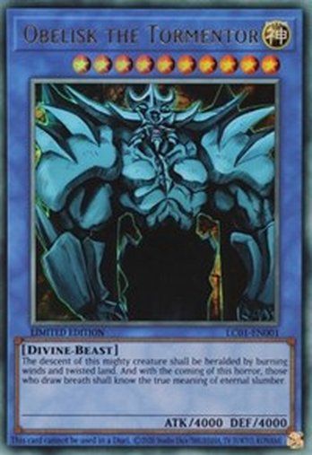 Obelisk the Tormentor • LC01-EN001 • UR • 25th Reprint