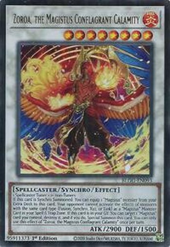 Zoroa, the Magistus Conflagrant Calamity • BLGG-EN093 • UR