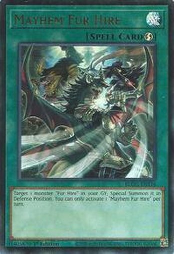 Mayhem Fur Hire • BLGG-EN116 • UR