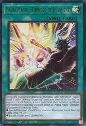 Magia Magic - Thunder of Judgment • BLMM-EN047 • UR
