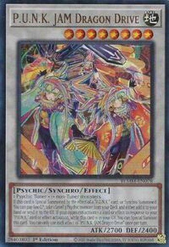 P.U.N.K. JAM Dragon Drive • BLMM-EN078 • UR