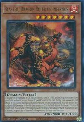 Blaster, Dragon Ruler of Infernos • BLMM-EN119 • UR