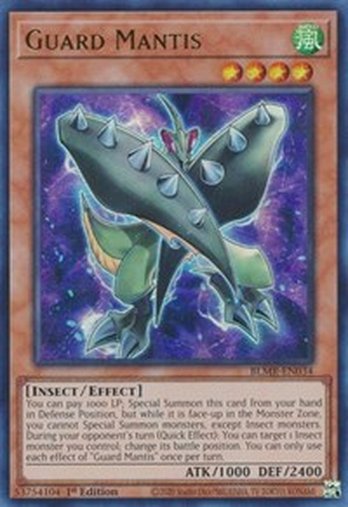 Guard Mantis • BLMR-EN034 • UR