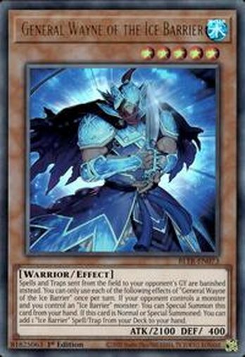 General Wayne of the Ice Barrier • BLTR-EN073 • UR