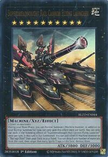 Superdreadnought Rail Cannon Flying Launcher • BLZD-EN044 • UR