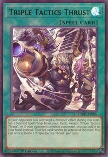 Triple Tactics Thrust • CH01-EN030 • UR