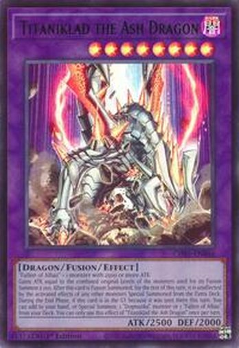 Titaniklad the Ash Dragon • CH01-EN046 • UR