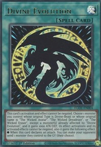Divine Evolution • EGO1-EN004 • UR