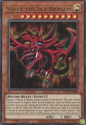 Slifer the Sky Dragon • EGS1-EN001 • UR