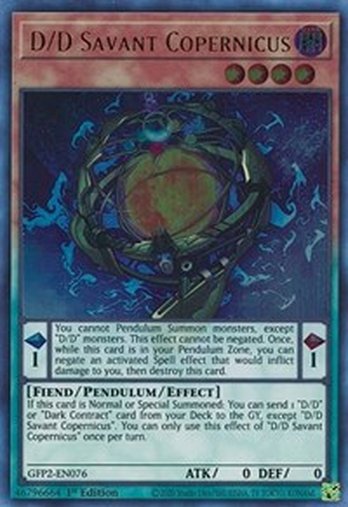 D/D Savant Copernicus • GFP2-EN076 • UR
