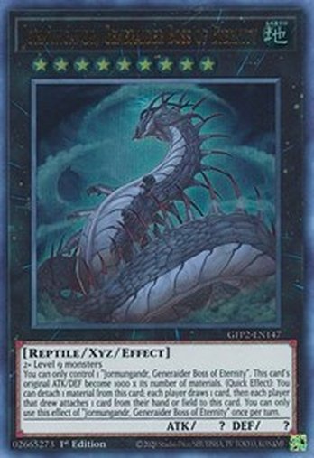 Jormungandr, Generaider Boss of Eternity • GFP2-EN147 • UR