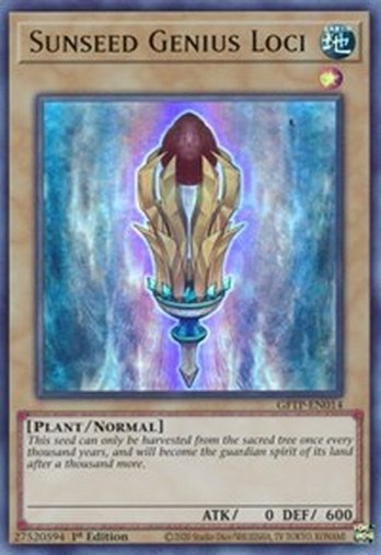 Sunseed Genius Loci • GFTP-EN014 • UR