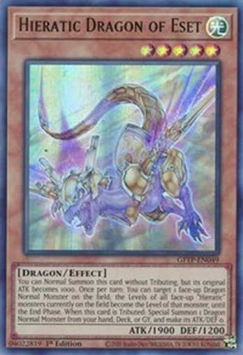 Hieratic Dragon of Eset • GFTP-EN049 • UR