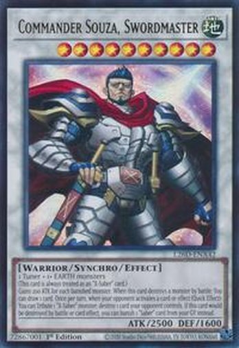 Commander Souza, Swordmaster • L26D-ENX42 • UR