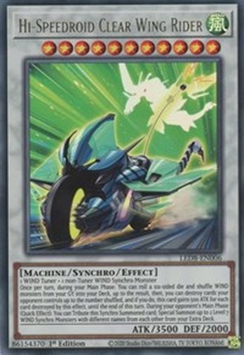 Hi-Speedroid Clear Wing Rider • LED8-EN006 • UR
