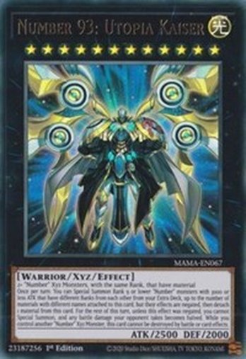 Number 93: Utopia Kaiser • MAMA-EN067 • UR