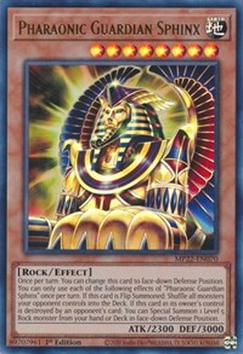 Pharaonic Guardian Sphinx • MP22-EN070 • UR