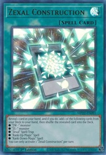 Zexal Construction • MP22-EN091 • UR