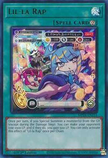 Lil-la Rap • MP24-EN255 • UR